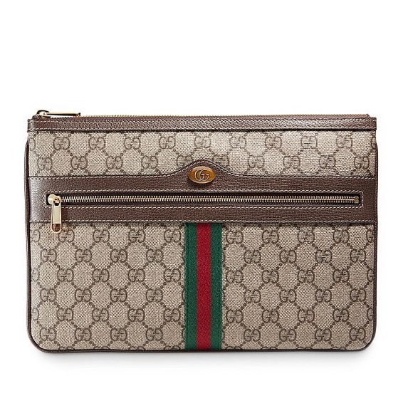 Gucci Handbags - NIB GUCCI Ophidia GG Supreme Zip Pouch Clutch